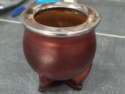 Mates de cerámica con grabado