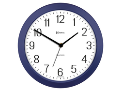 660043 Reloj Pared Herweg Azul silencioso..26cm de Diametro