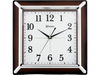 6268-109 Reloj Pared Marron 35x35cm