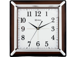 6268-109 Reloj Pared Marron 35x35cm