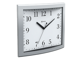 Reloj pared Herweg 6900 plateado
