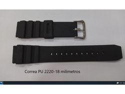 Correa Pu 2220- 20 milimetros para deportivos