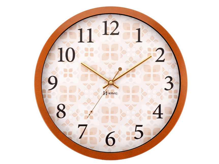 Reloj pared Herweg 6739 Naranja 36.5cm Diamétro