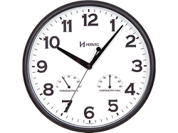 660072 reloj Parecd Herweg 26cm con Medidor de humedad y Temperatura