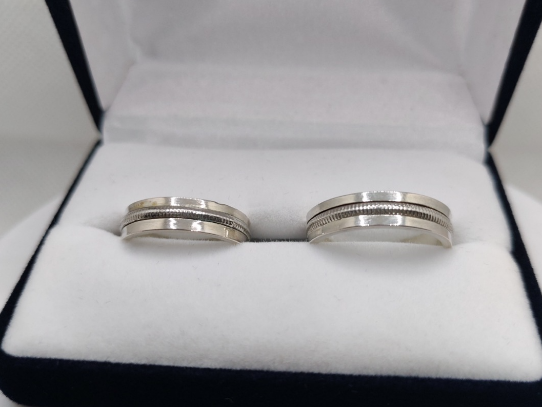 Alianzas de plata 925 cordón fino