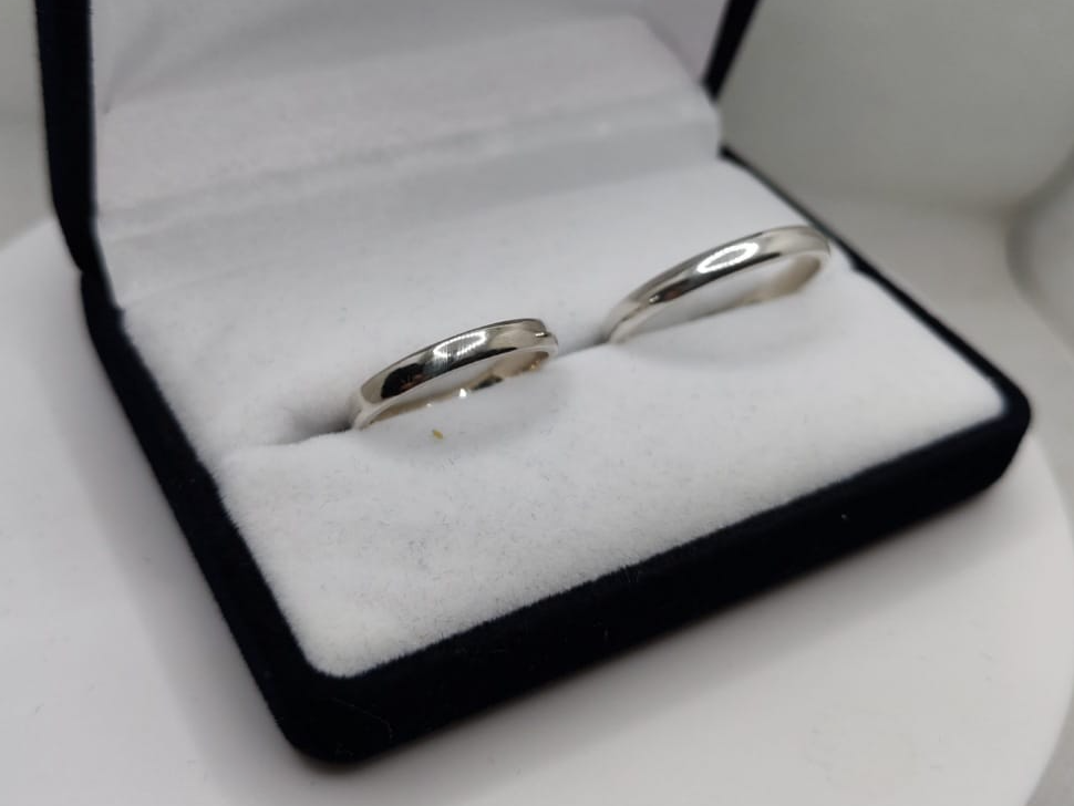 Alianzas Plata 925 y Grabado de Obsequio 3 milimetros bombe (Copia)