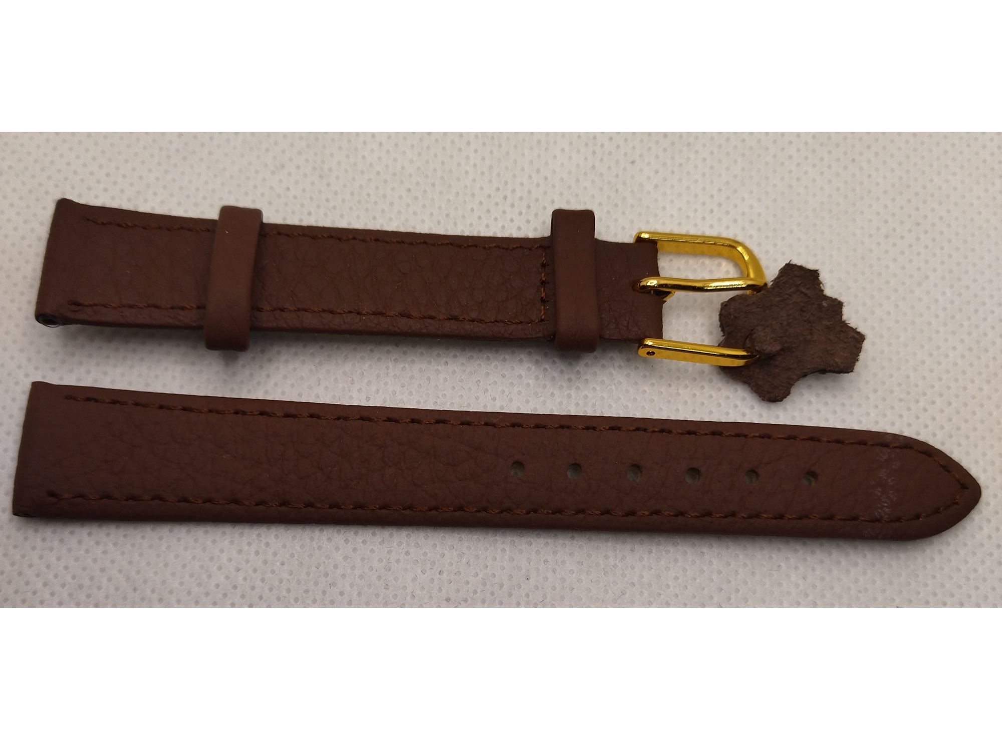 CORREAS CUERO SINTETICO 4403-16MM ..MARRON HEBILLA DORADA(Copia) (Copia) (Copia) (Copia) (Copia) (Copia)