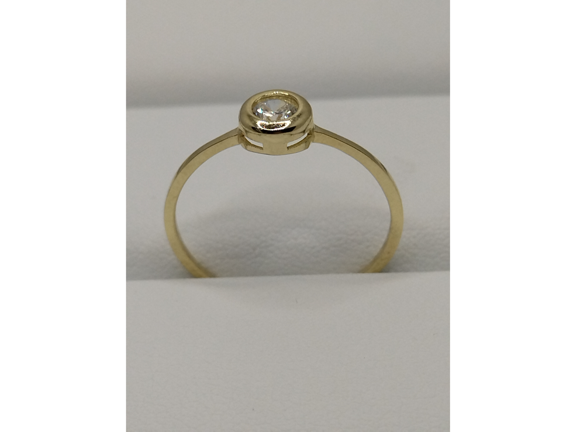 Anillo cintillo oro 10k Italiano