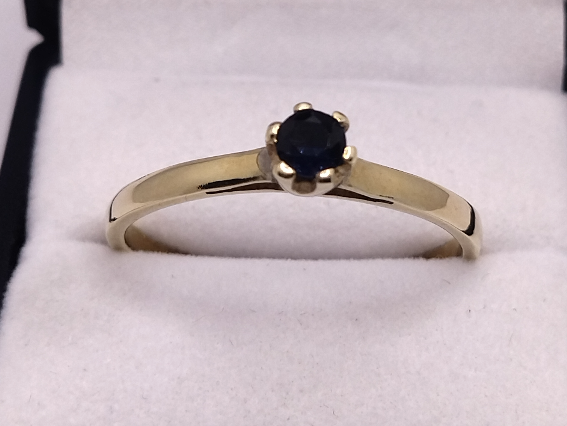 Anillo Cintillo Oro 9k