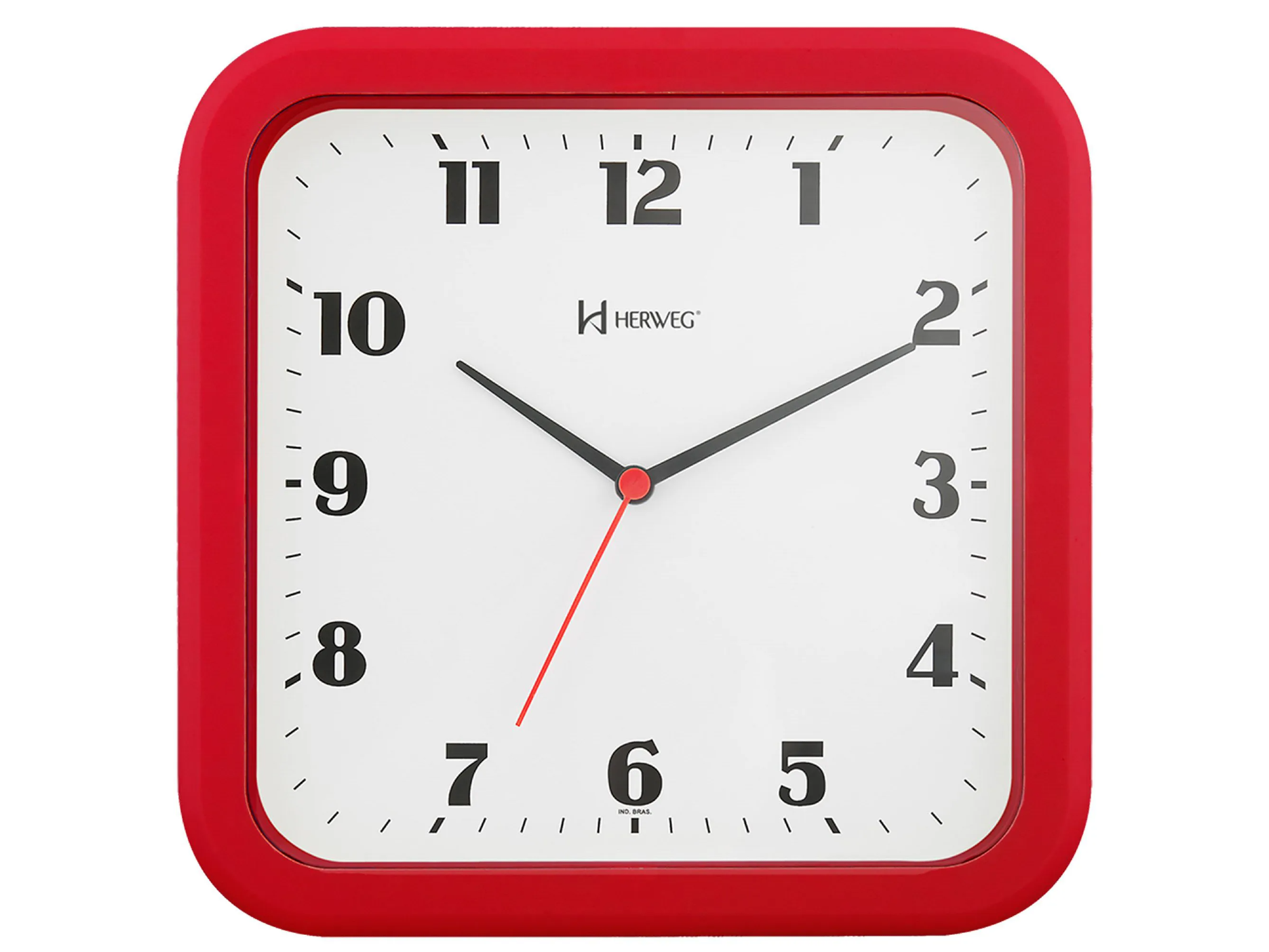 6145-021 Reloj Pared 22x22cm Cuadrado