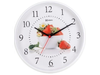 6693 Reloj Pared Herweg con Imagen de Frutas 26cm de Diametro ( Aro Blanco )