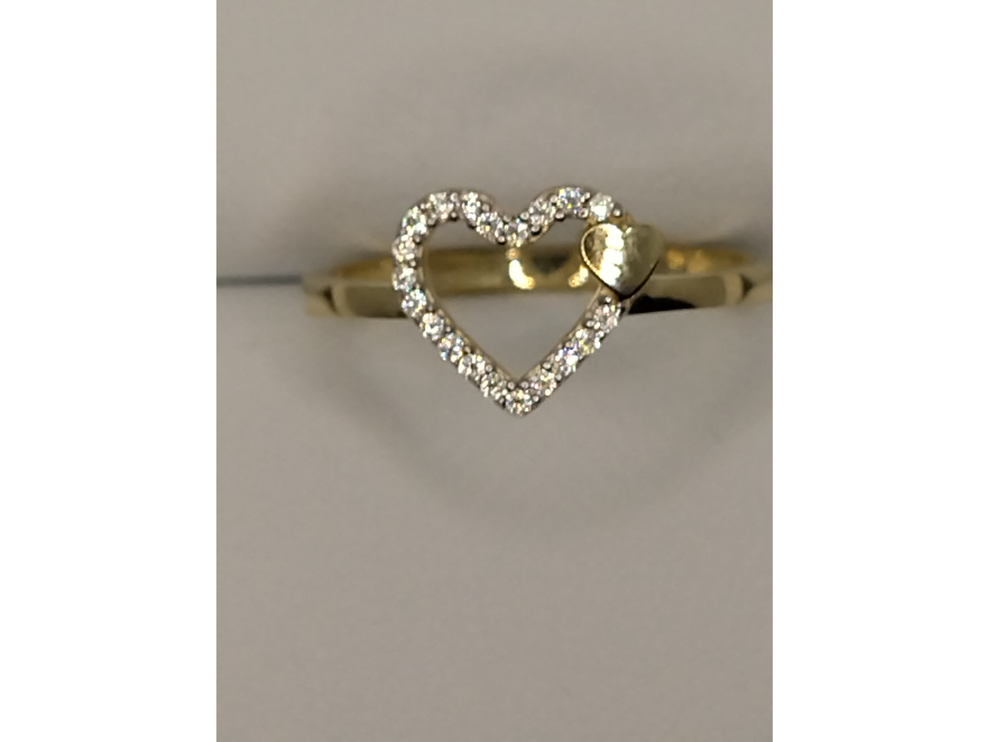 Anillo cintillo  oro 10k Italiano