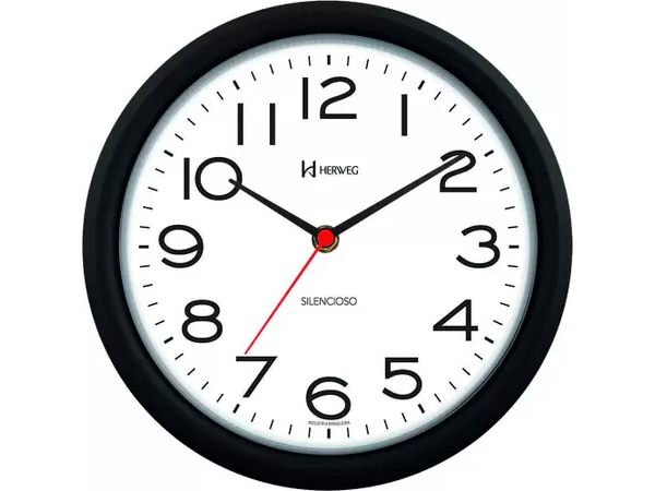 660039 Reloj Pared Herweg ..22cm de Diametro SILENCIOSO