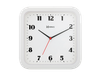 6145-021 Reloj Pared 22x22cm Cuadrado Blanco