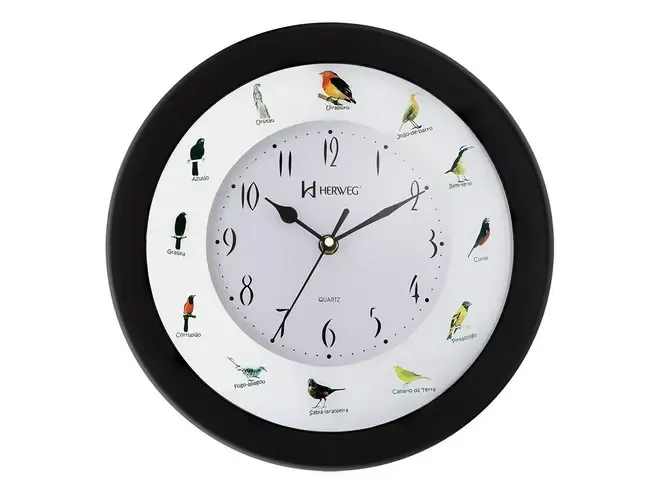 6370 MUSICAL CON CANTO DE PAJAROS NEGRO