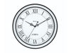 Reloj de pared 6870 negro mate