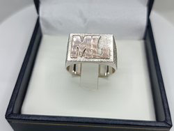 Anillo sello de hombre 12 x 16 mm