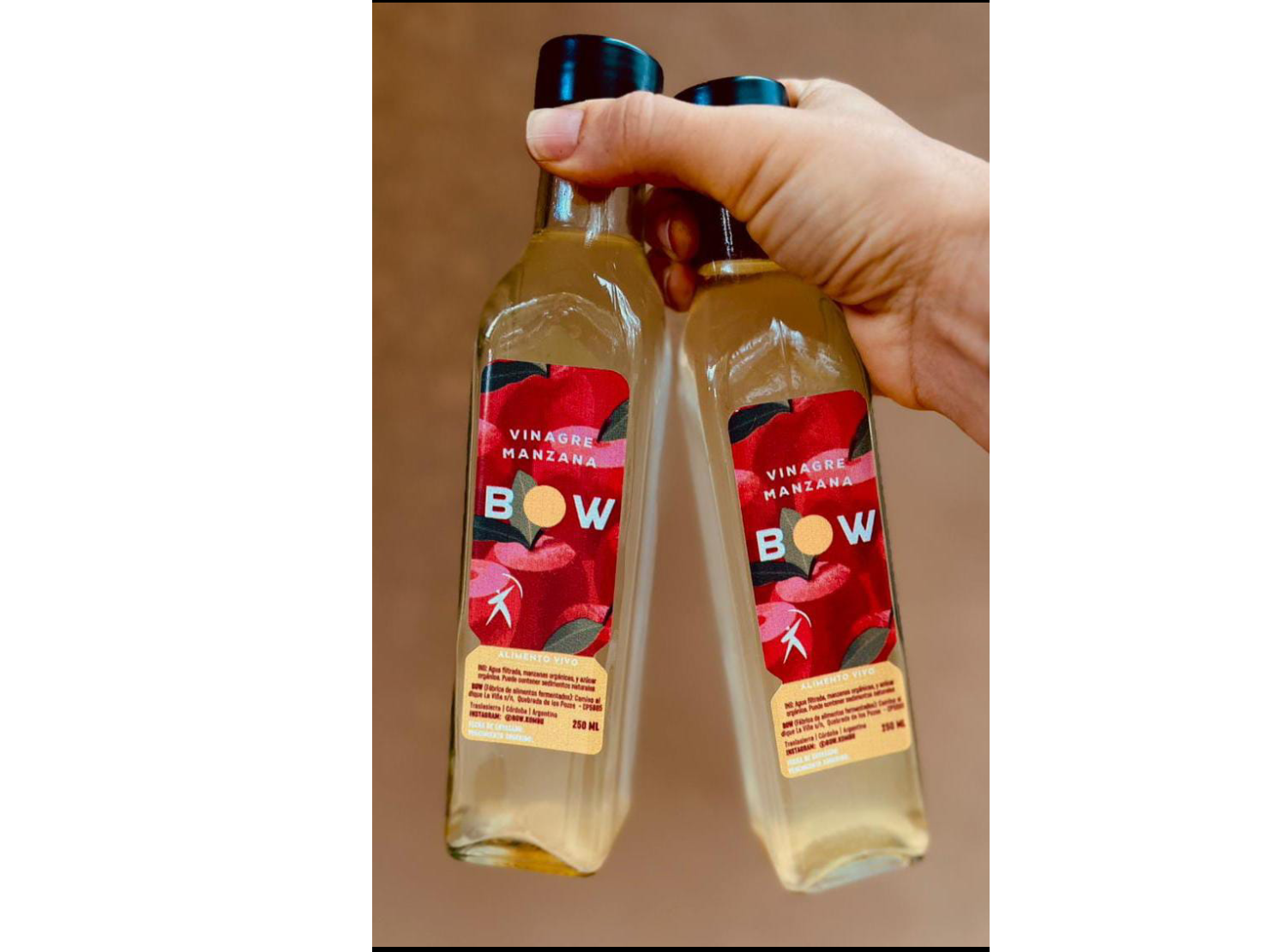 Vinagre de Manzana orgánica