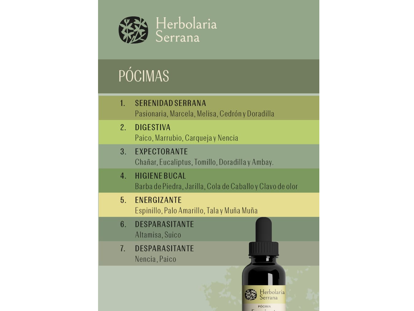 Tinturas Madre Pócimas