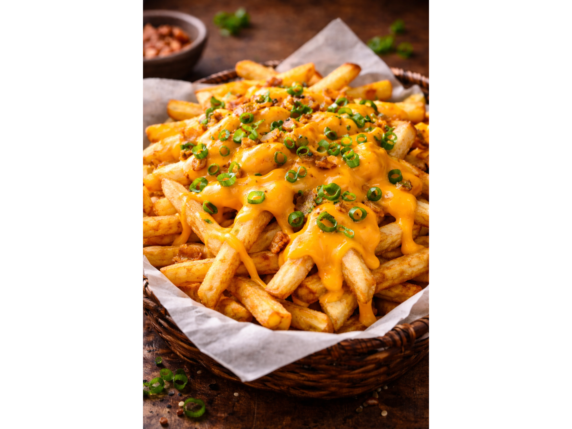 Papas Fritas 300g con Cheddar