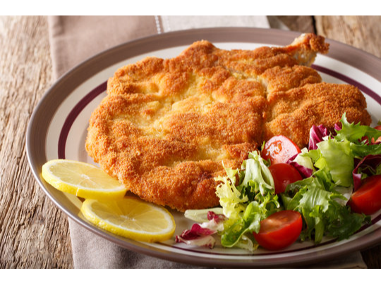 Milanesa con guarnicion