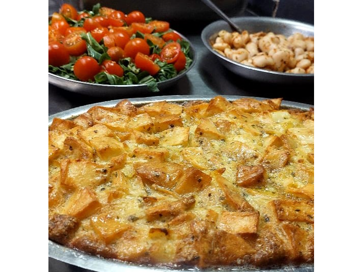 Tortilla de papas + ensalada