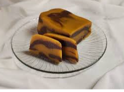 Dulce de batata  con chocolate