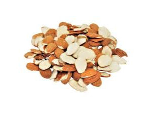Almendras rasmilladas