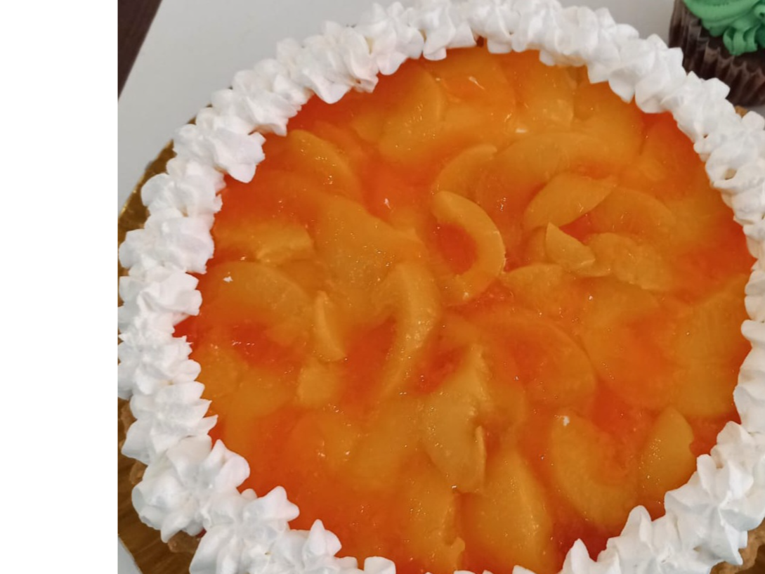 Tarta de durazno