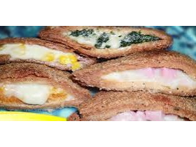 Milanesa de soja rellenas. 6un. Por paq.