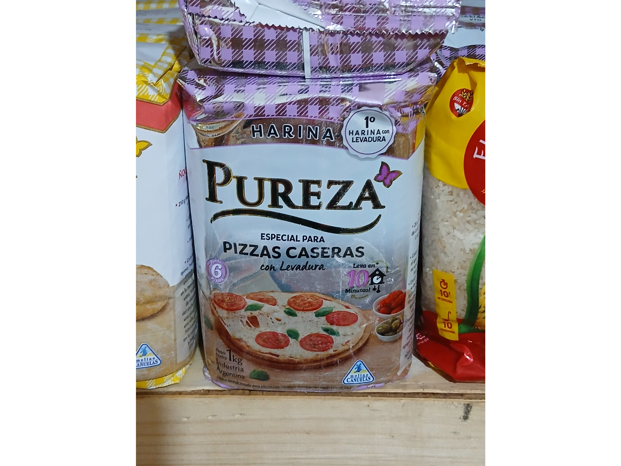 Harina para pizza