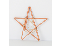 ESTRELLA DE MIMBRE 30 CM
