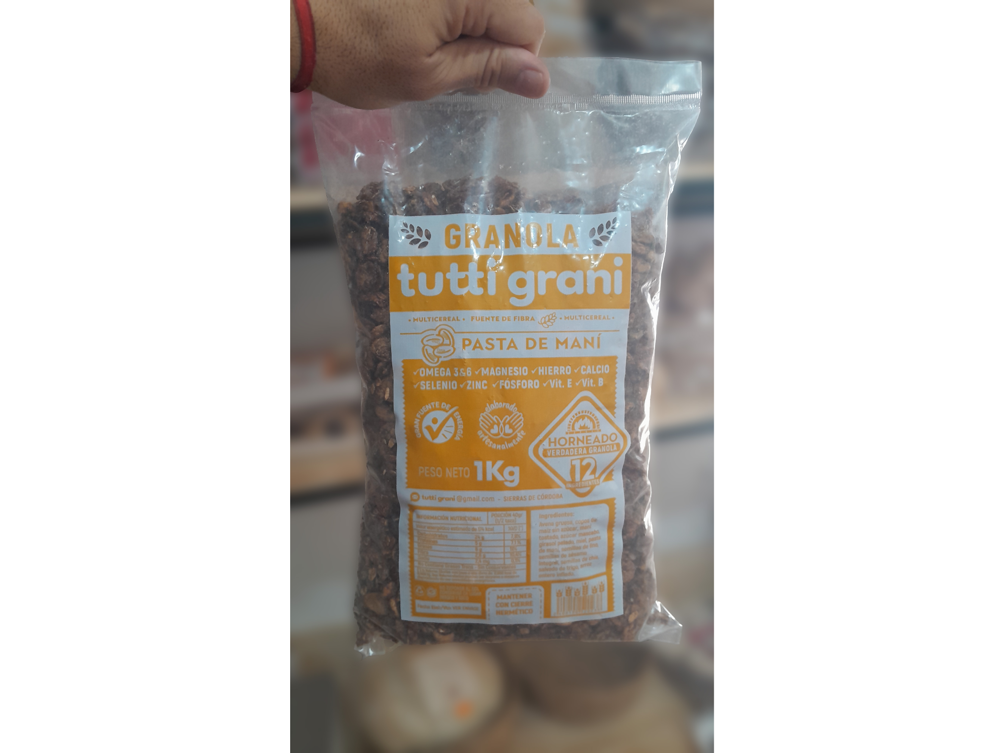 Con Pasta de Mani - Tutti Grani