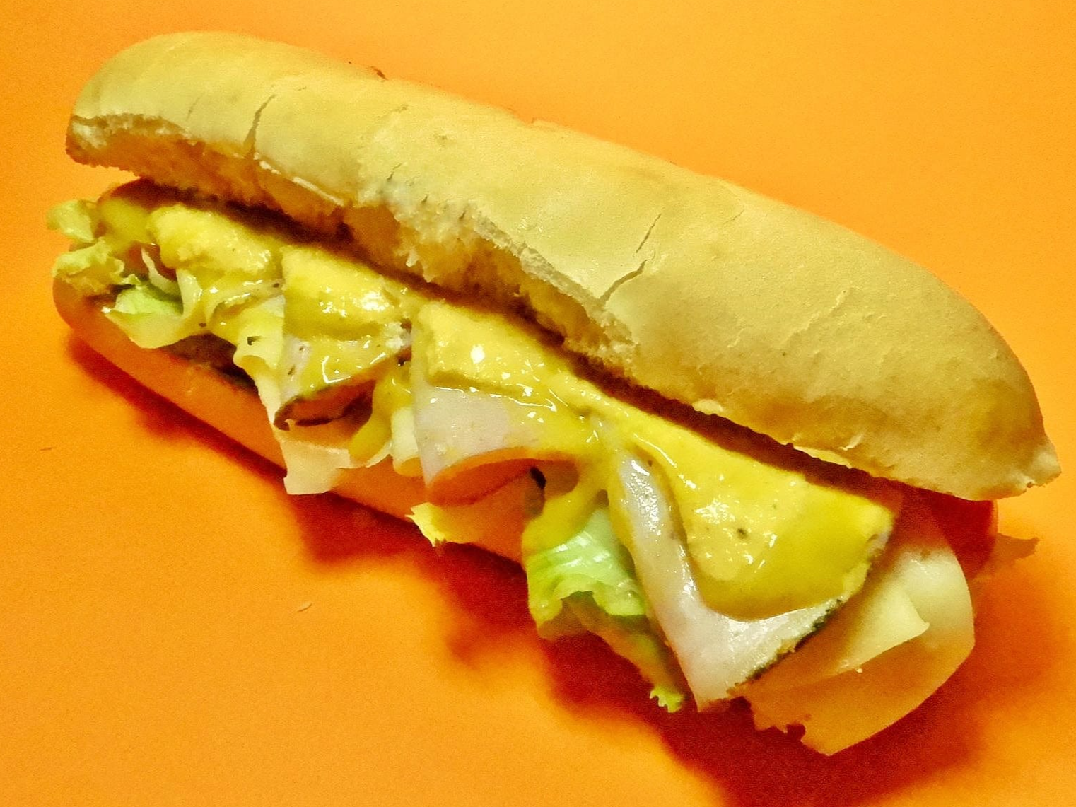 Sanguche JAMON Y QUESO