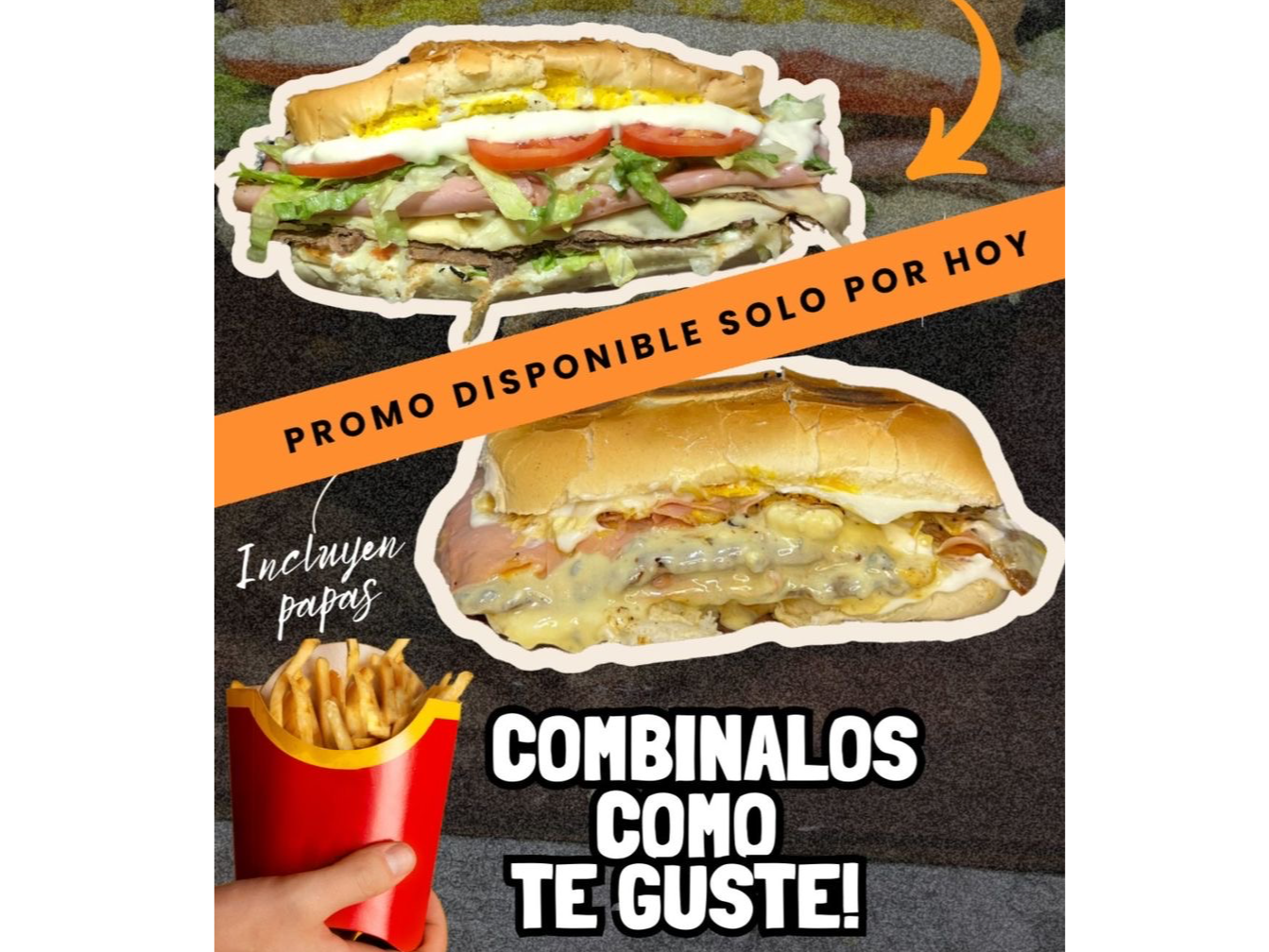 2 LOMITOS VARIEDADES A ELECCIÓN!