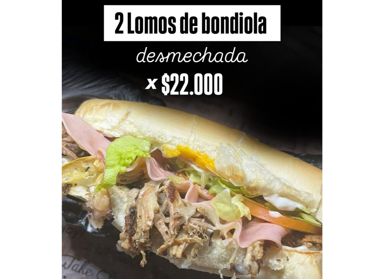 2 LOMOS BONDIOLA BRASEADO