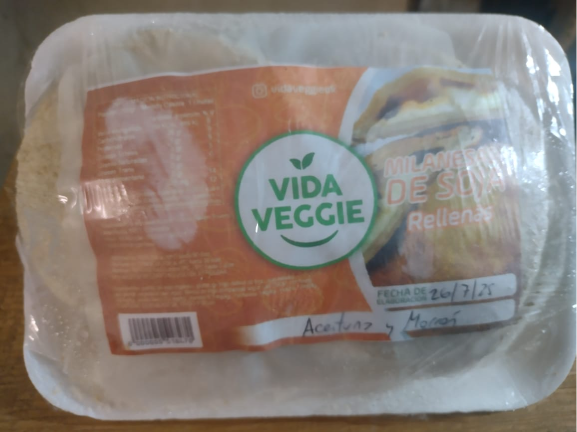 milanesas de soja vida veggie