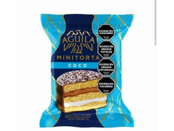 Alfajor tortita aguila coco