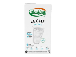 Leche manfrey larga vida