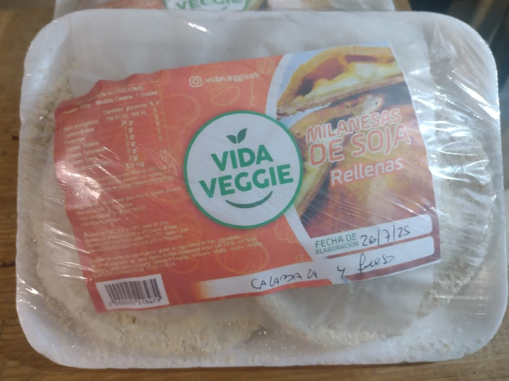 milanesa de soja vida veggie