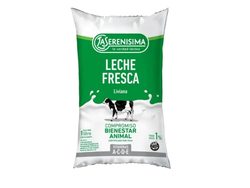 Leche la serenísima descremada sachet