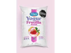 Yogur bebible tregar frutilla