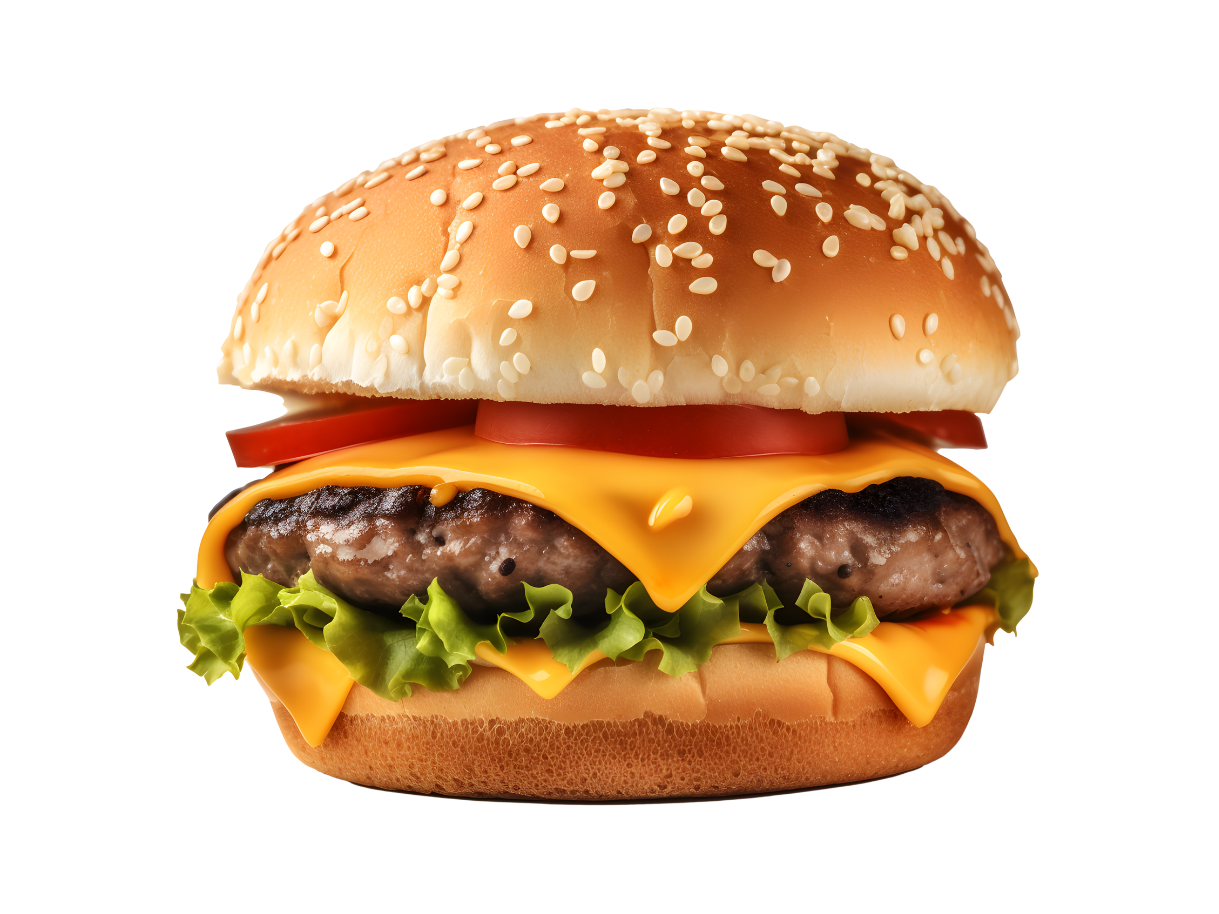 Hamburguesa semi completa