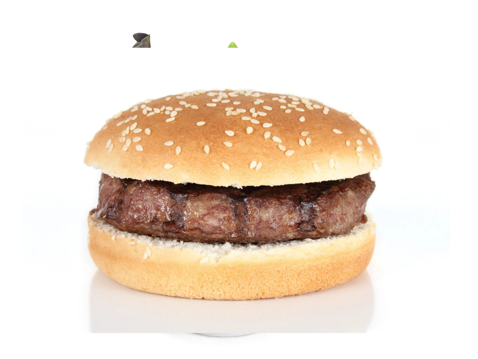 Hamburguesa de carne simple