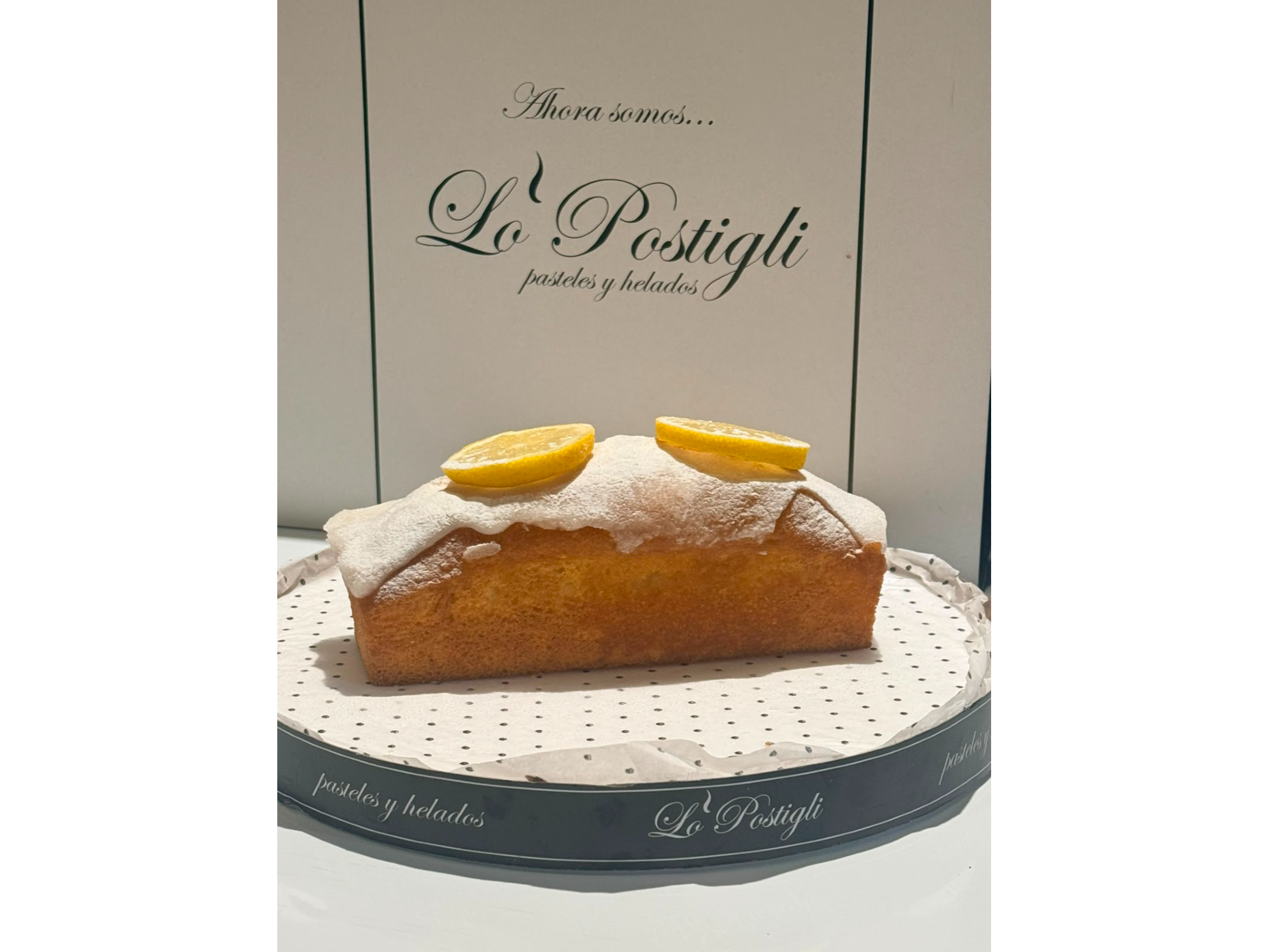 Budin de limon de Lo postigli Valle Escondido