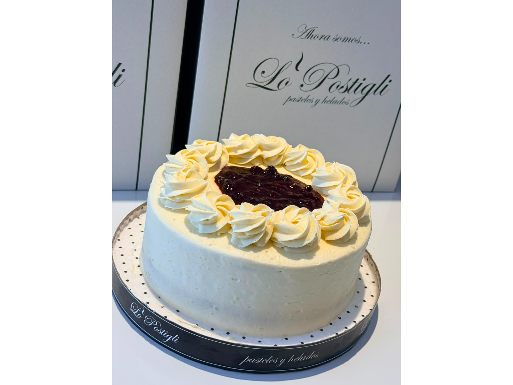 Torta frutos rojos