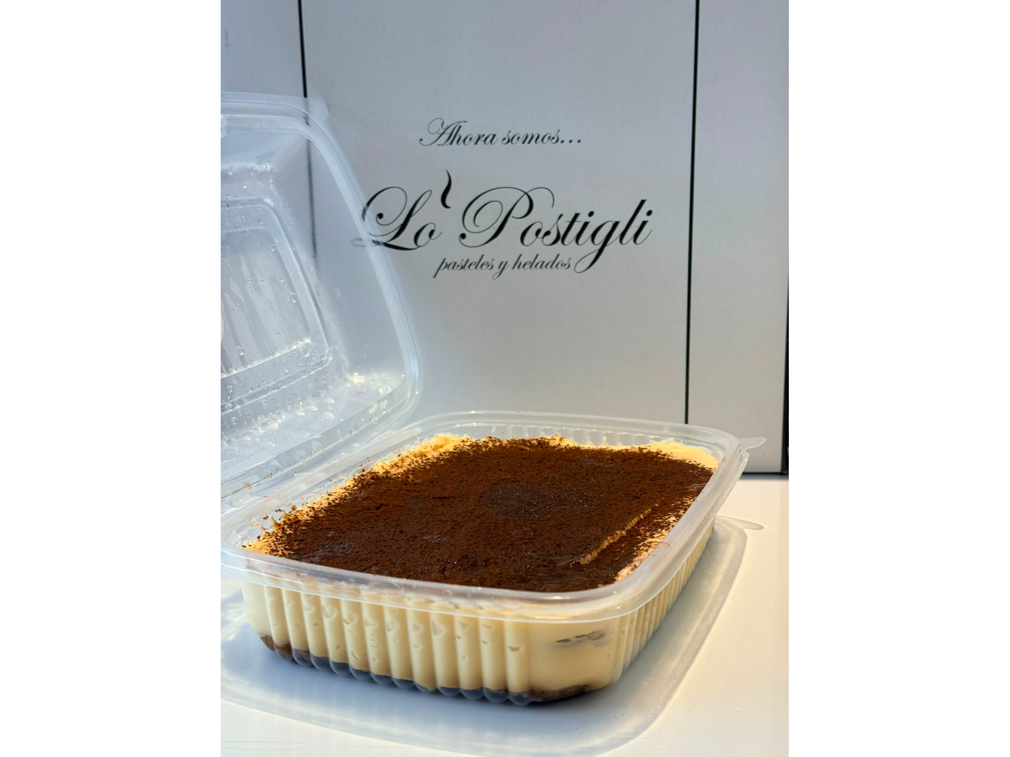 Postre de 1kg tiramisu