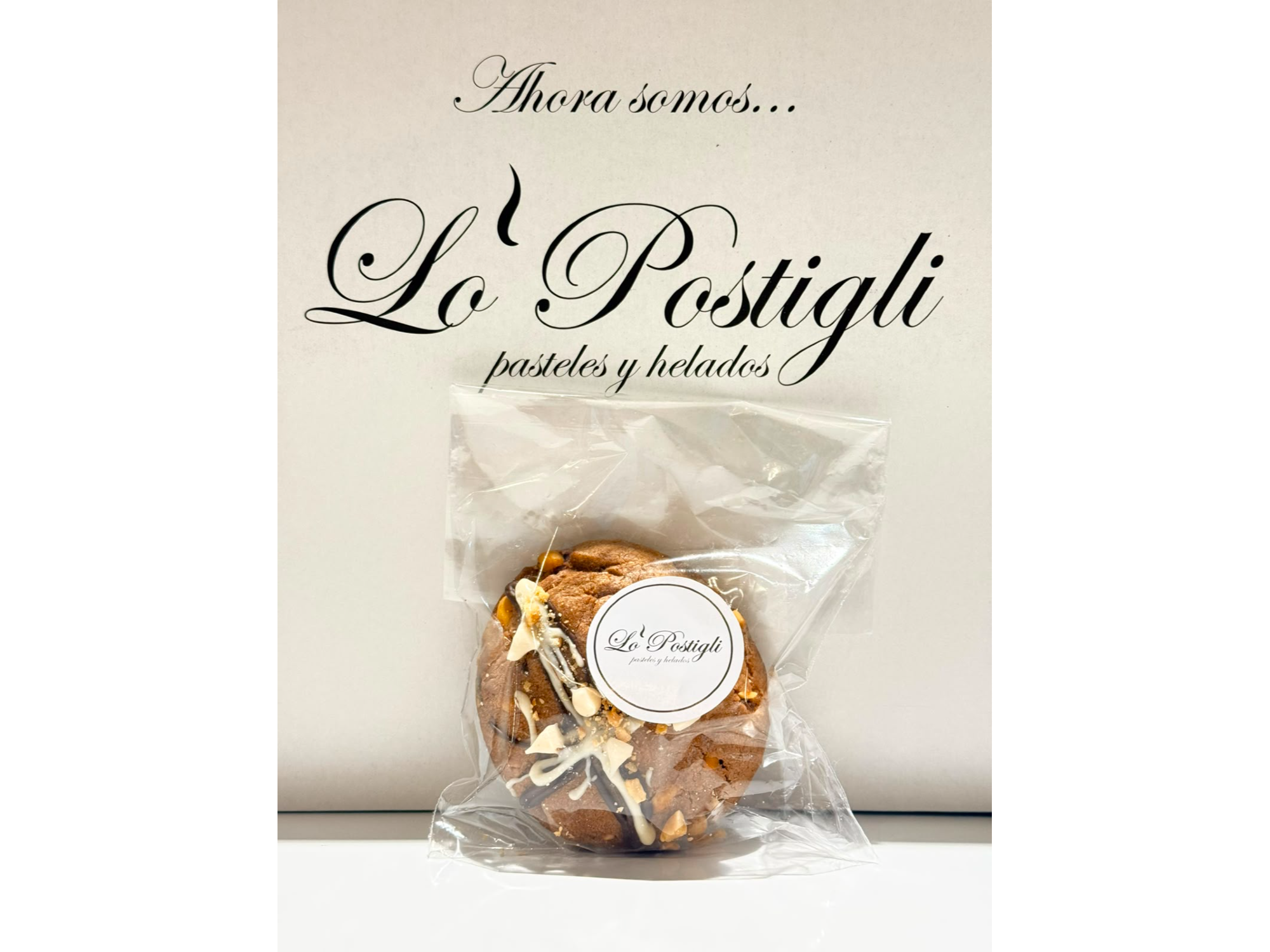 Cookie de chocolate y mani