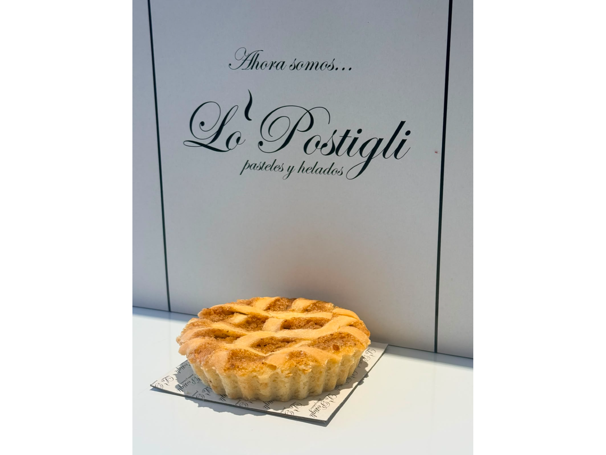 Tartin de peras y almendras