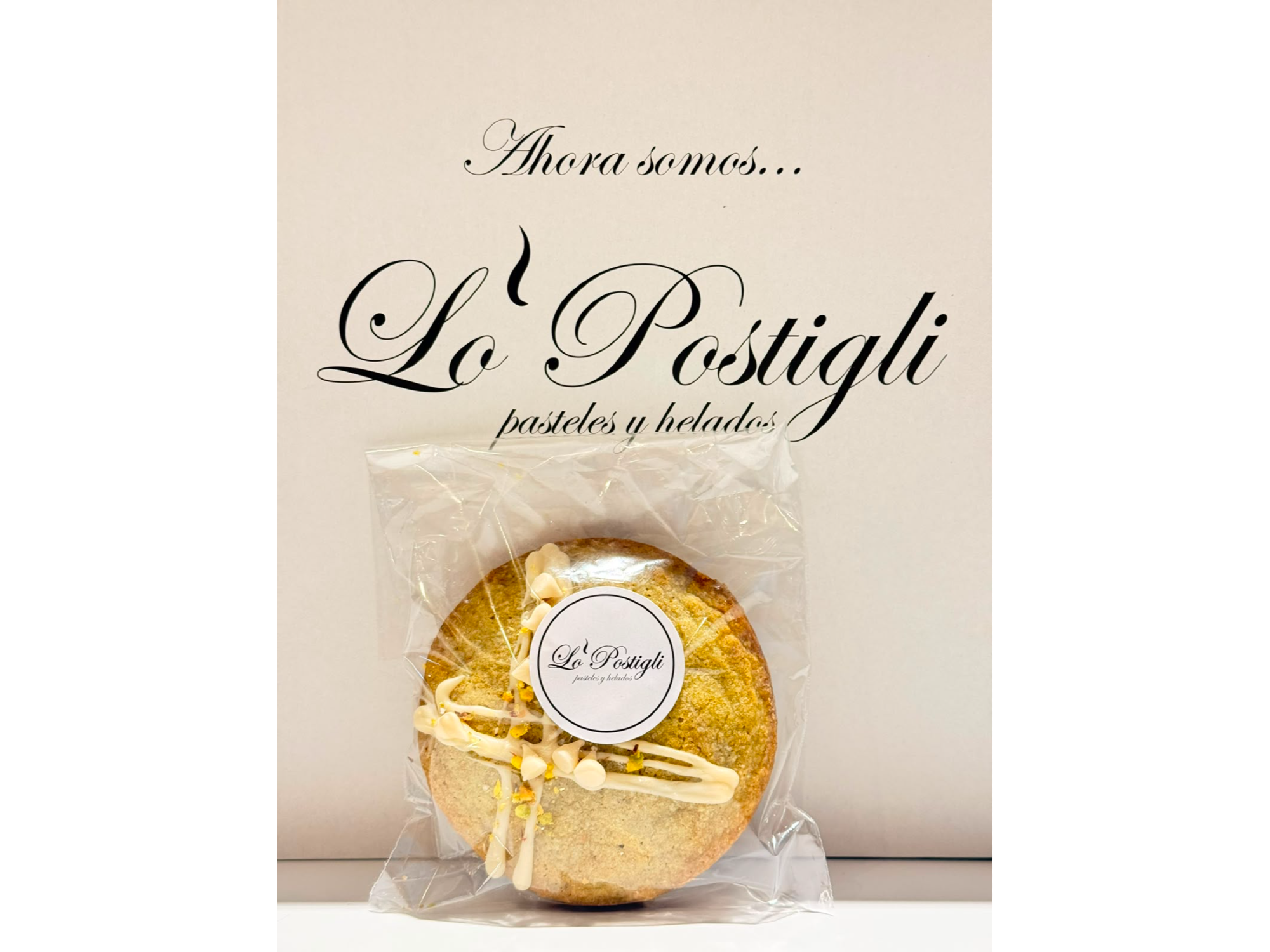 Cookie de pistacho